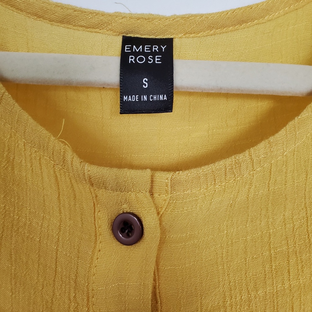 EMERY ROSE BLOUSE SIZE SMALL - Picture 4 of 6